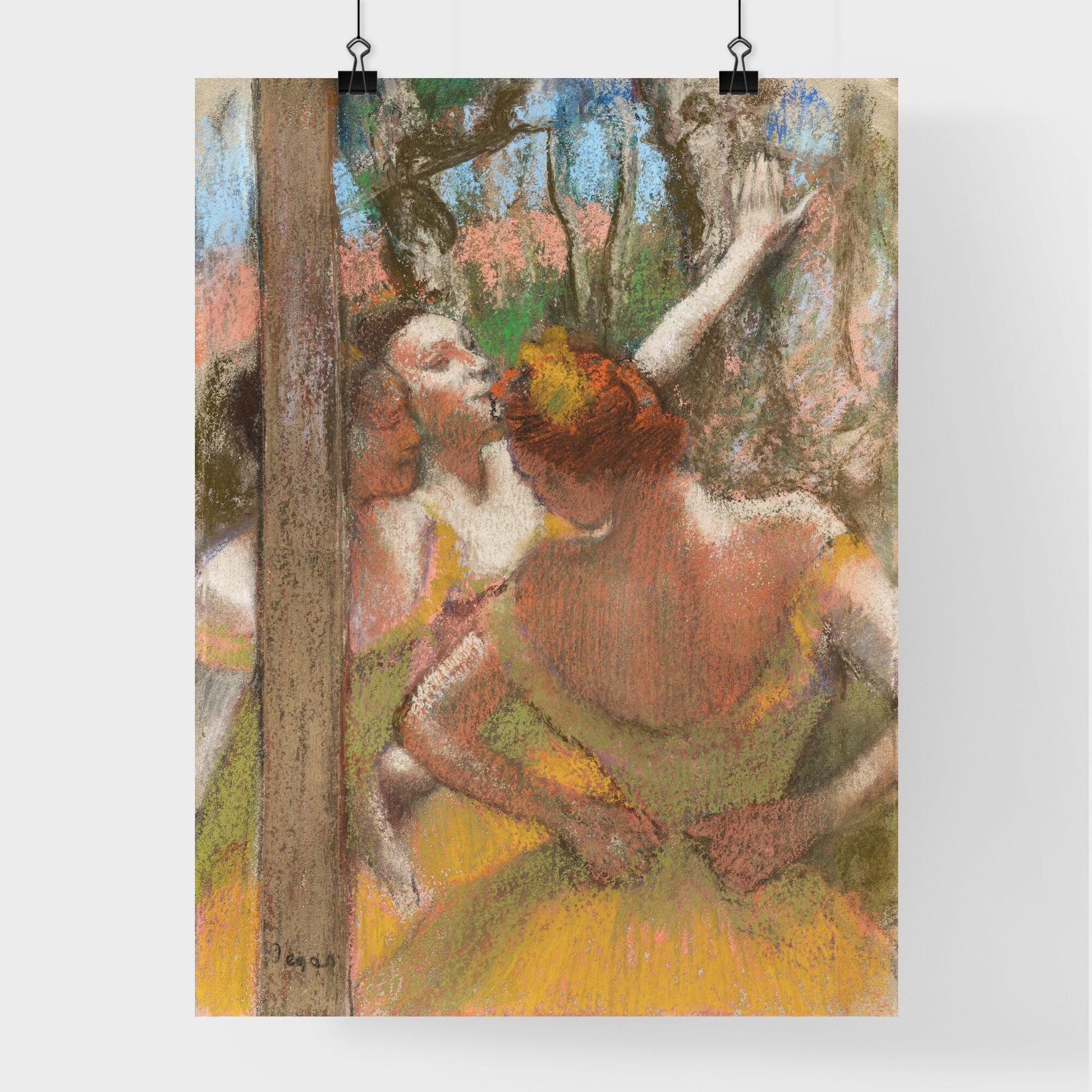 Dancers by Edgar Degas Poster