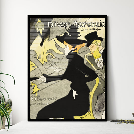 Divan Japonais – Henri de Toulouse-Lautrec Art Print