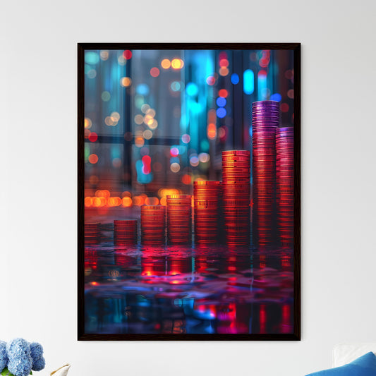 Art Meets Finance - Framed Art Print