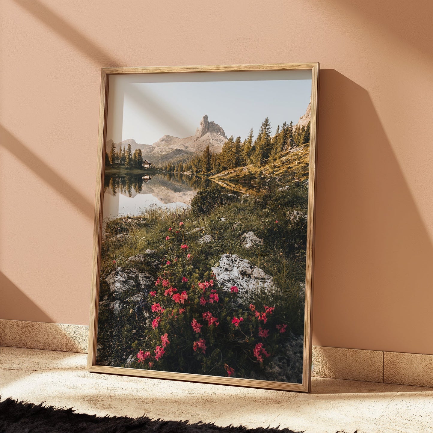 Lago di Federa Dolomites Wall Art – Landscape Photography Print