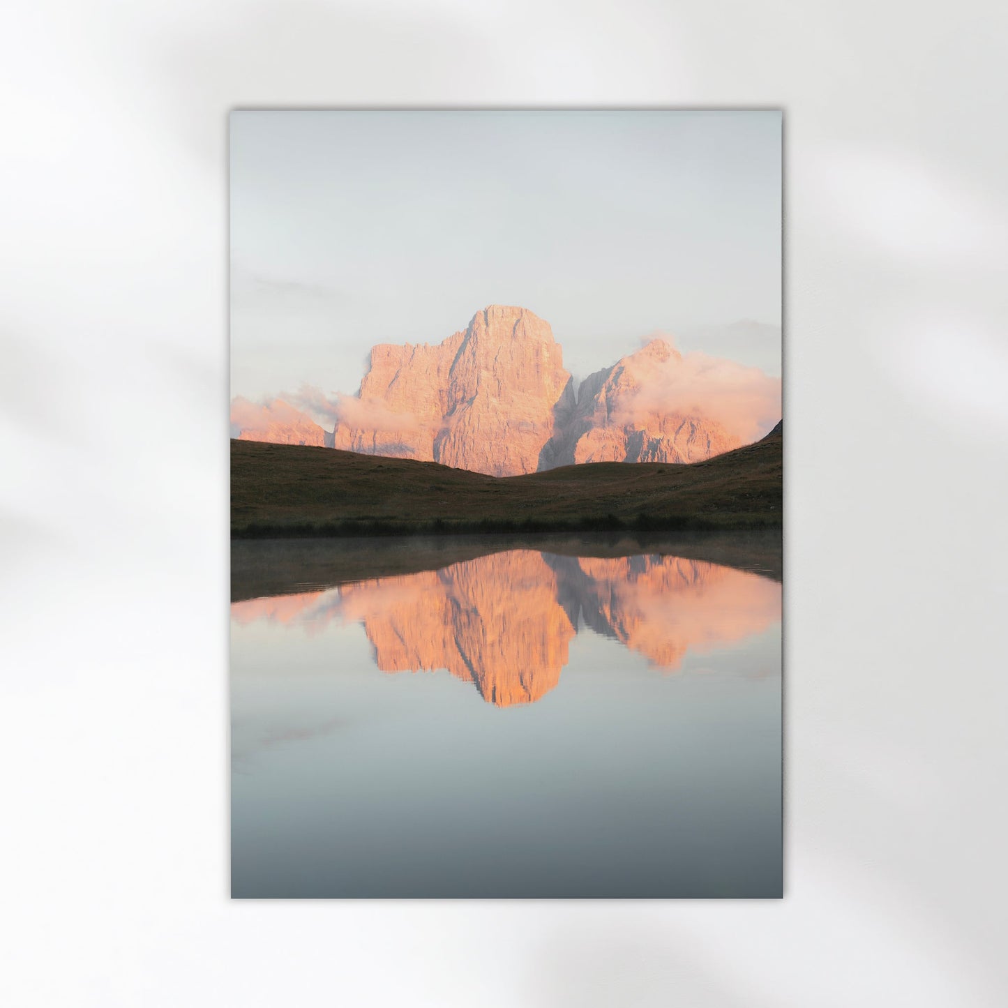 Lago delle Baste Print – Dolomites Mountain Wall Art