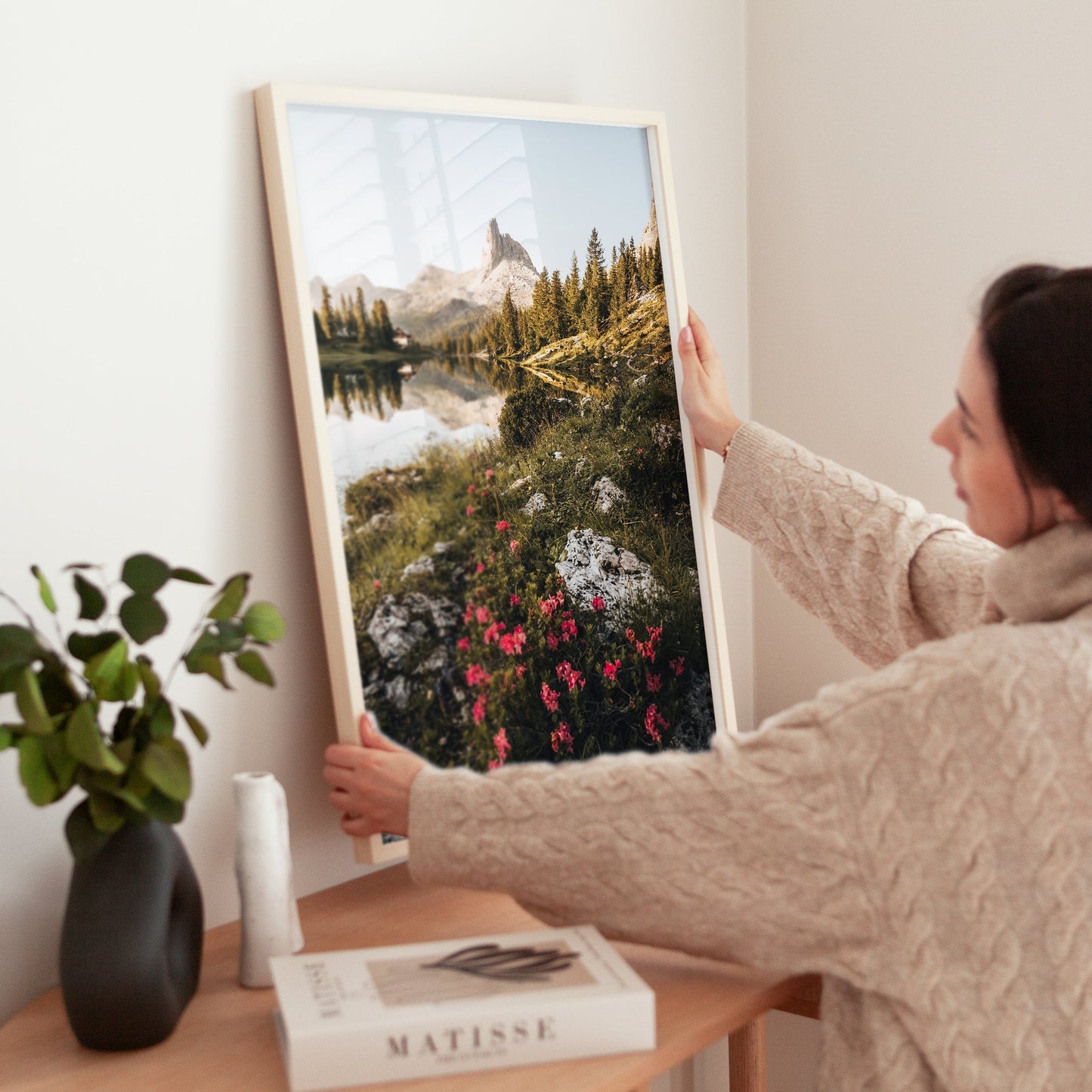 Lago di Federa Dolomites Wall Art – Landscape Photography Print