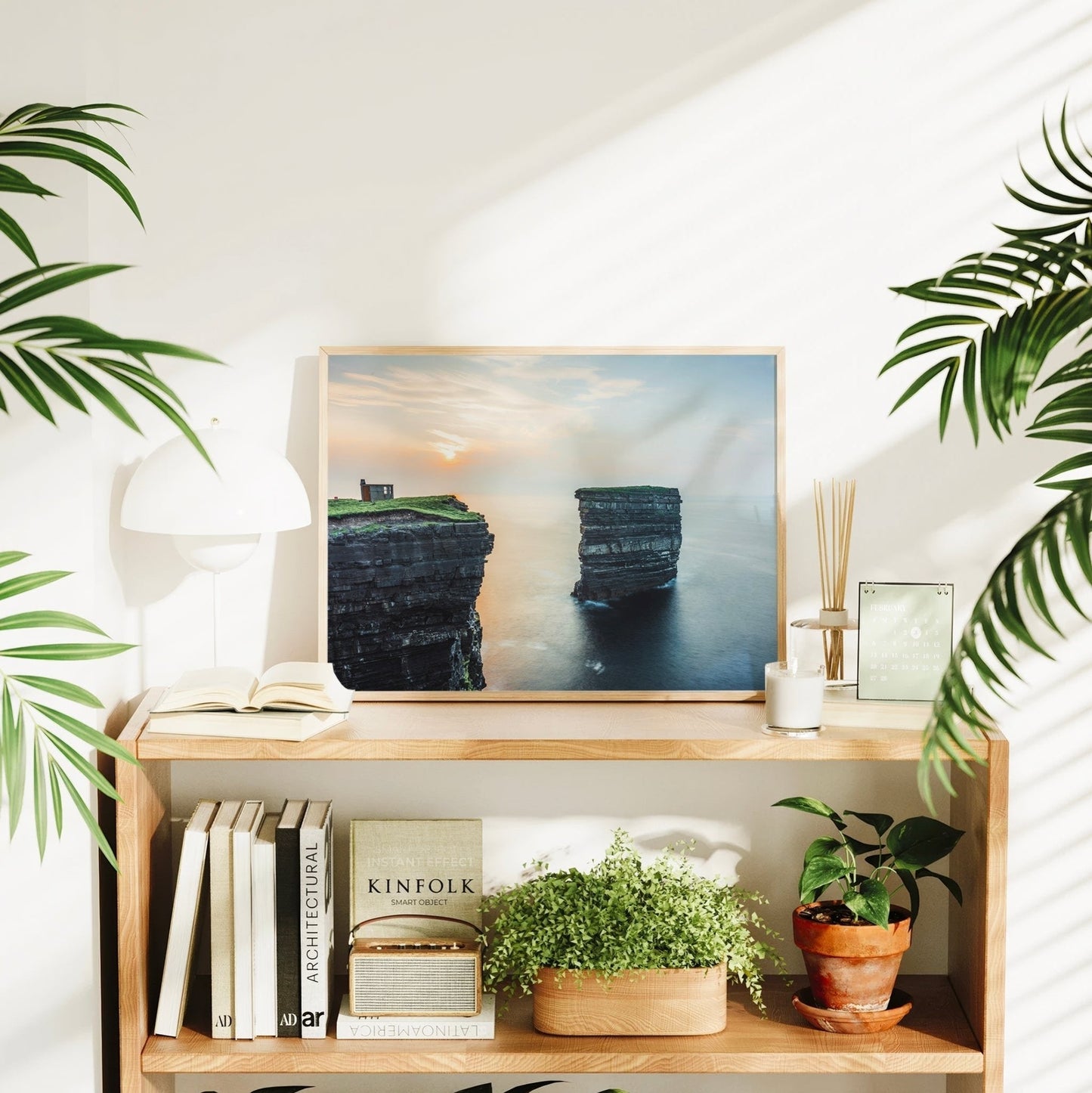Downpatrick Head Wall Art – Irish Sea Stack at Sunset