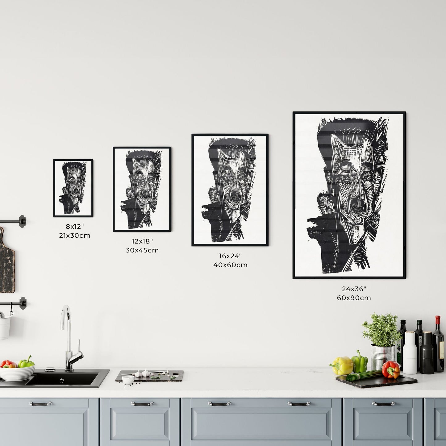 Dr. Ludwig Binswanger – Ernst Ludwig Kirchner Size Chart