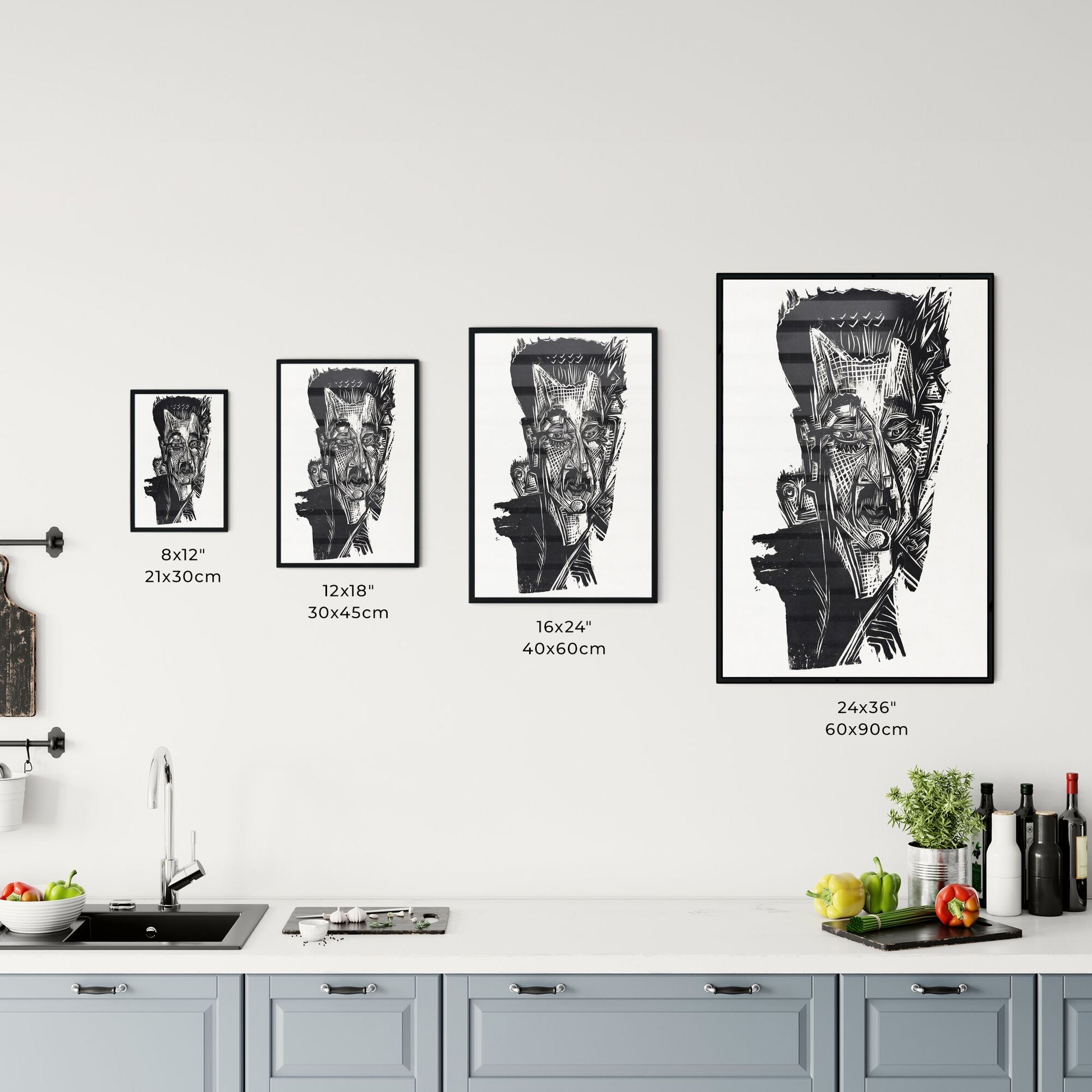 Dr. Ludwig Binswanger – Ernst Ludwig Kirchner Size Chart