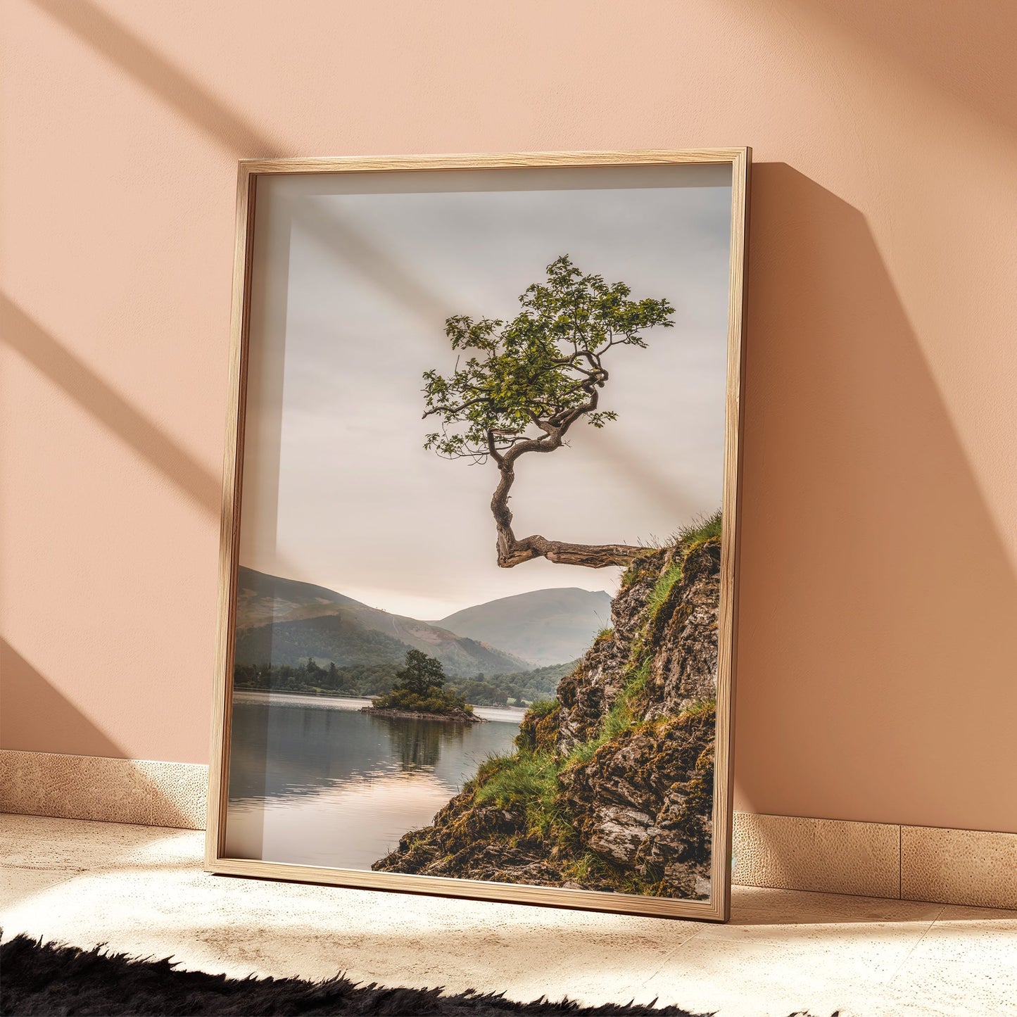 Lone Tree at Derwentwater – Lake District Wall Art Print