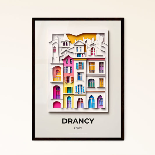 Vivid Drancy, France - a city with many windows