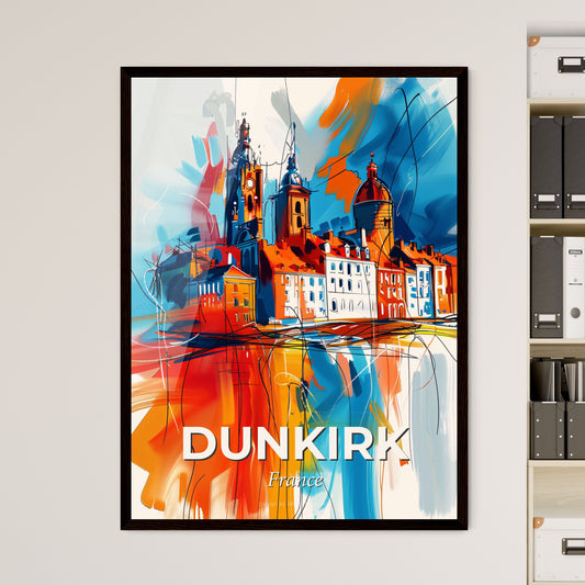 Vibrant Dunkirk, France - A Painting Of A City