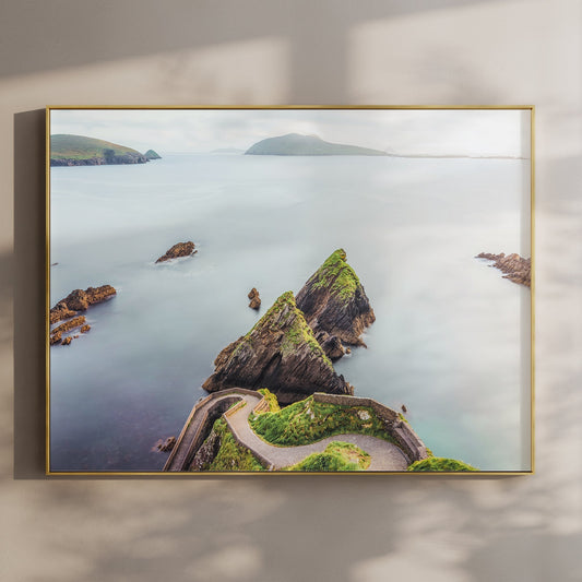 Dunquin Pier Wall Art – Dingle Peninsula, Ireland Landscape Print