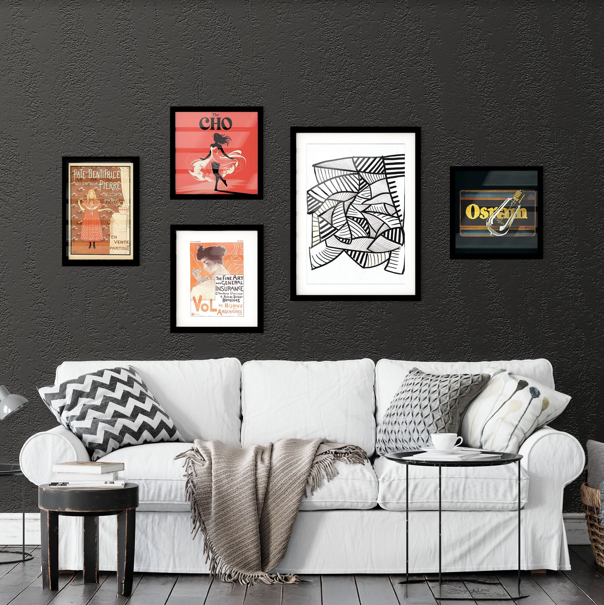 Dynamic Harmony: A Dance of Lines and Shadows in Abstract Form Collection