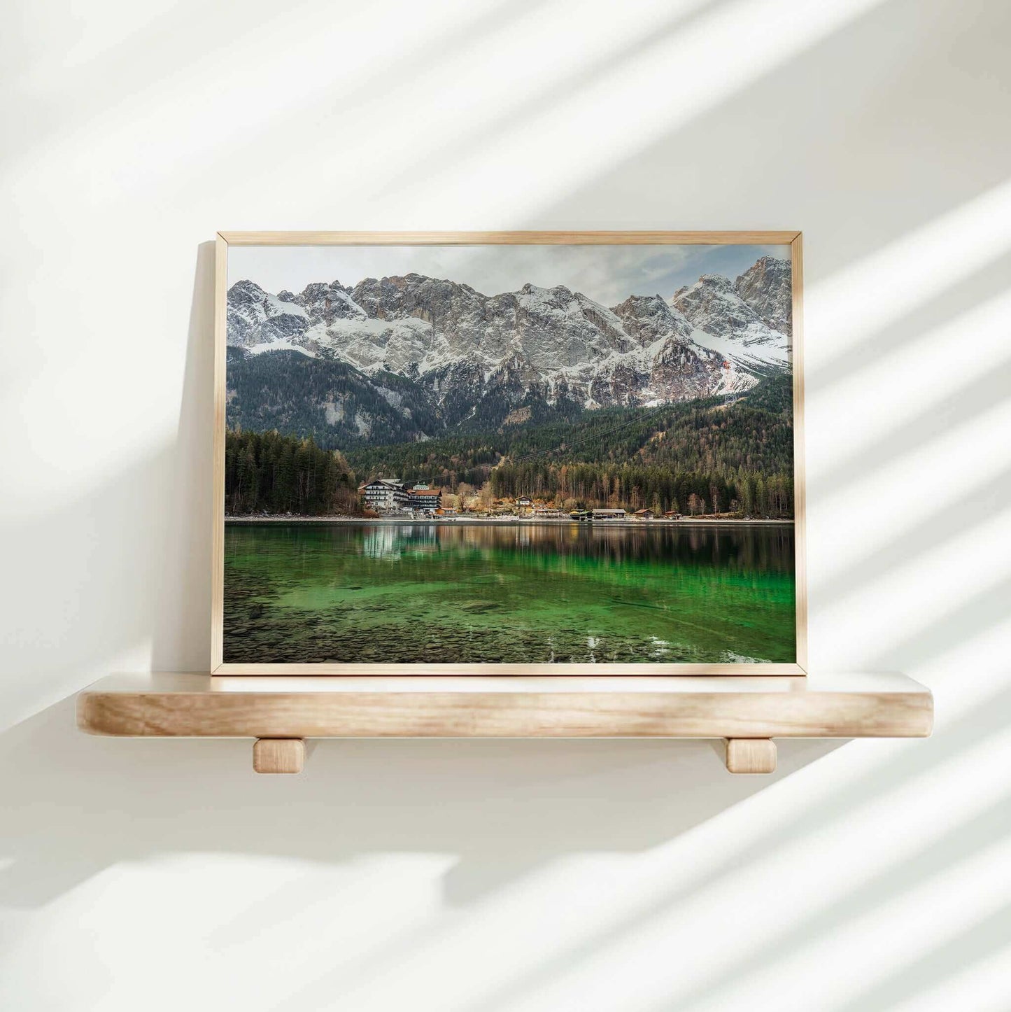 Eibsee Wall Art Print – Bavarian Mountain Photography