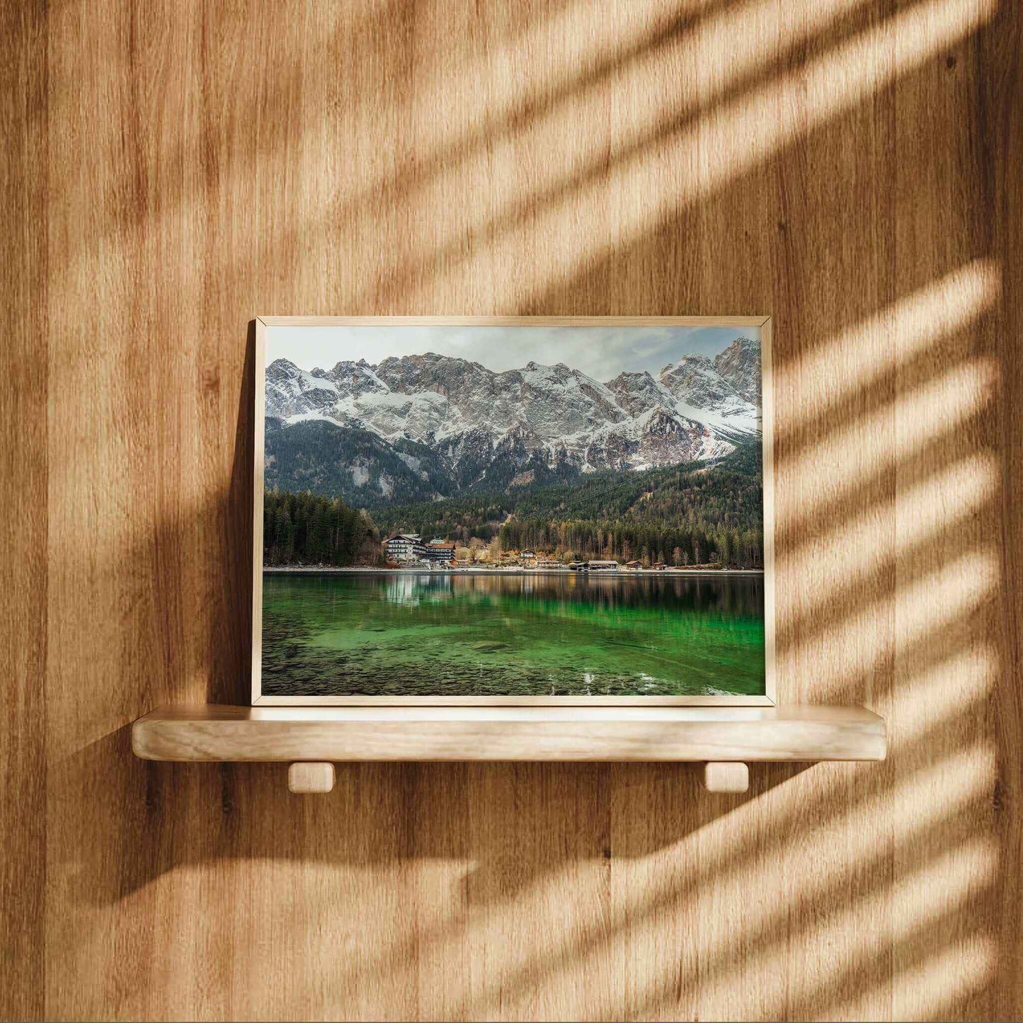 Eibsee Wall Art Print – Bavarian Mountain Photography