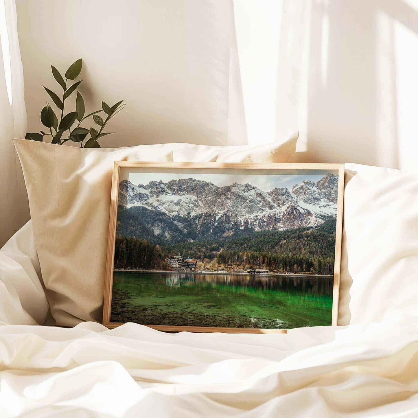 Eibsee Wall Art Print – Bavarian Mountain Photography