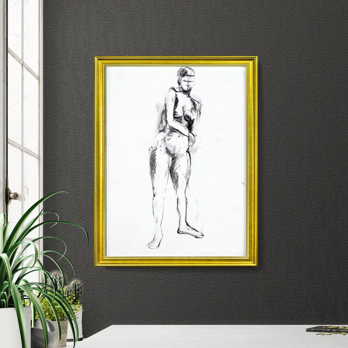 Embodying the Essence: A Journey Through Form and Shadow