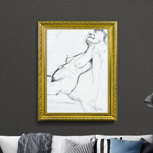 Embodying Serenity: A Playful Reflection on Form and Identity