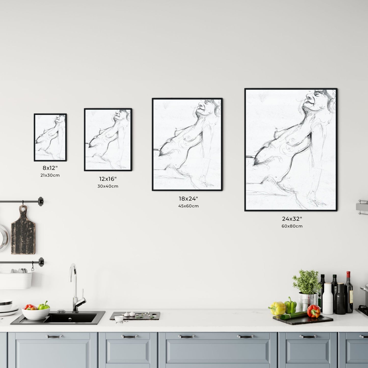 Embodying Serenity: A Playful Reflection on Form and Identity Chart