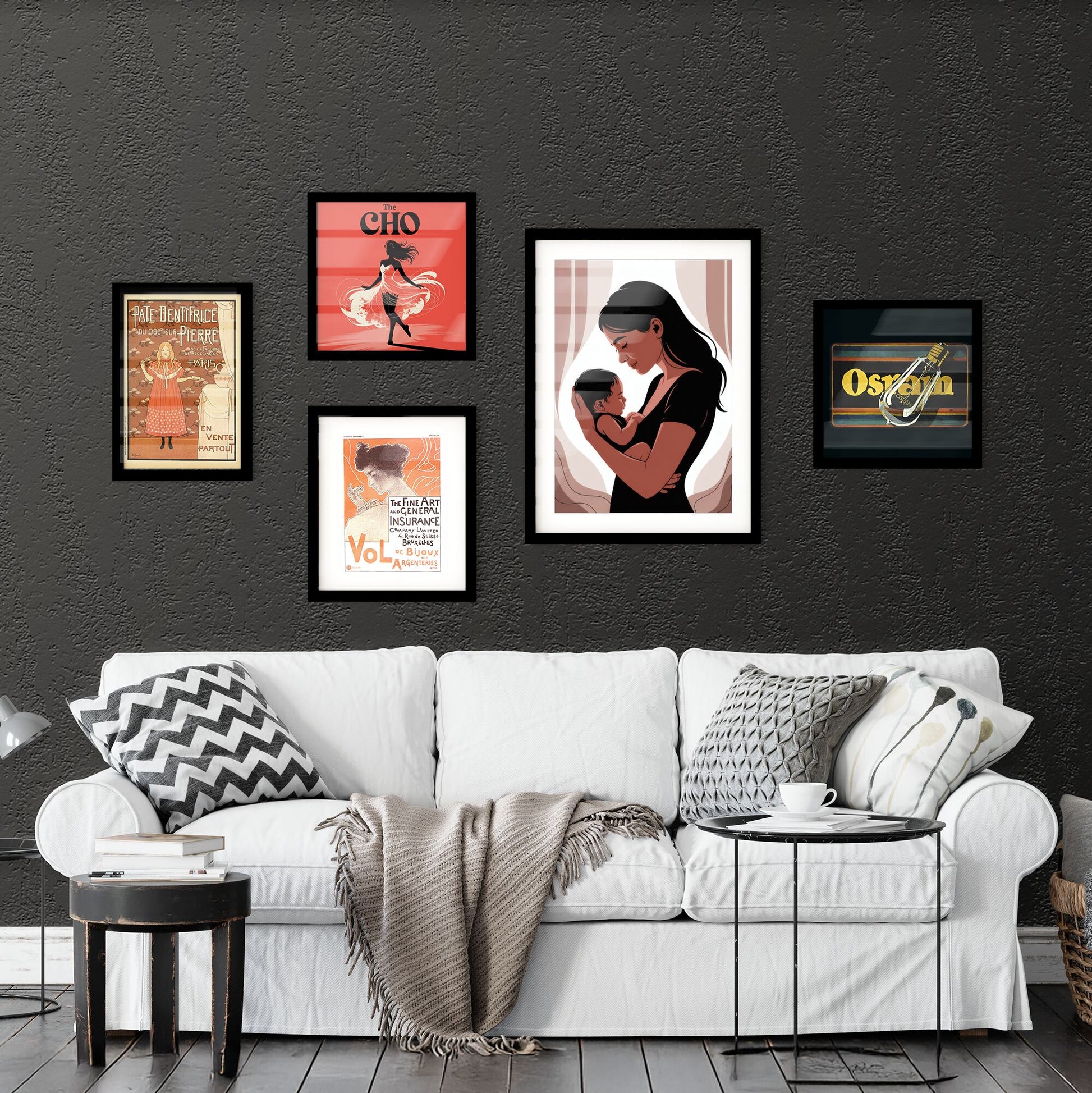 Embracing Love: A Mother Cherishes Her Newborn in a Serene and Tender Moment. Collection