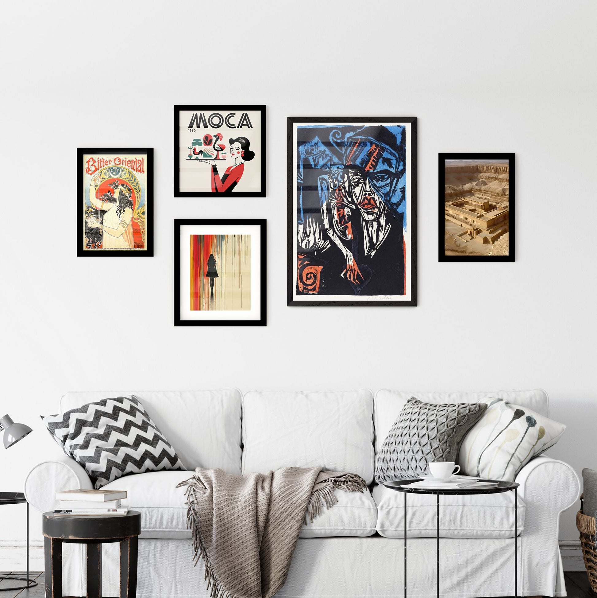 Wall Art with Ernst Ludwig Kirchner – Battles. The Agonies of Love
