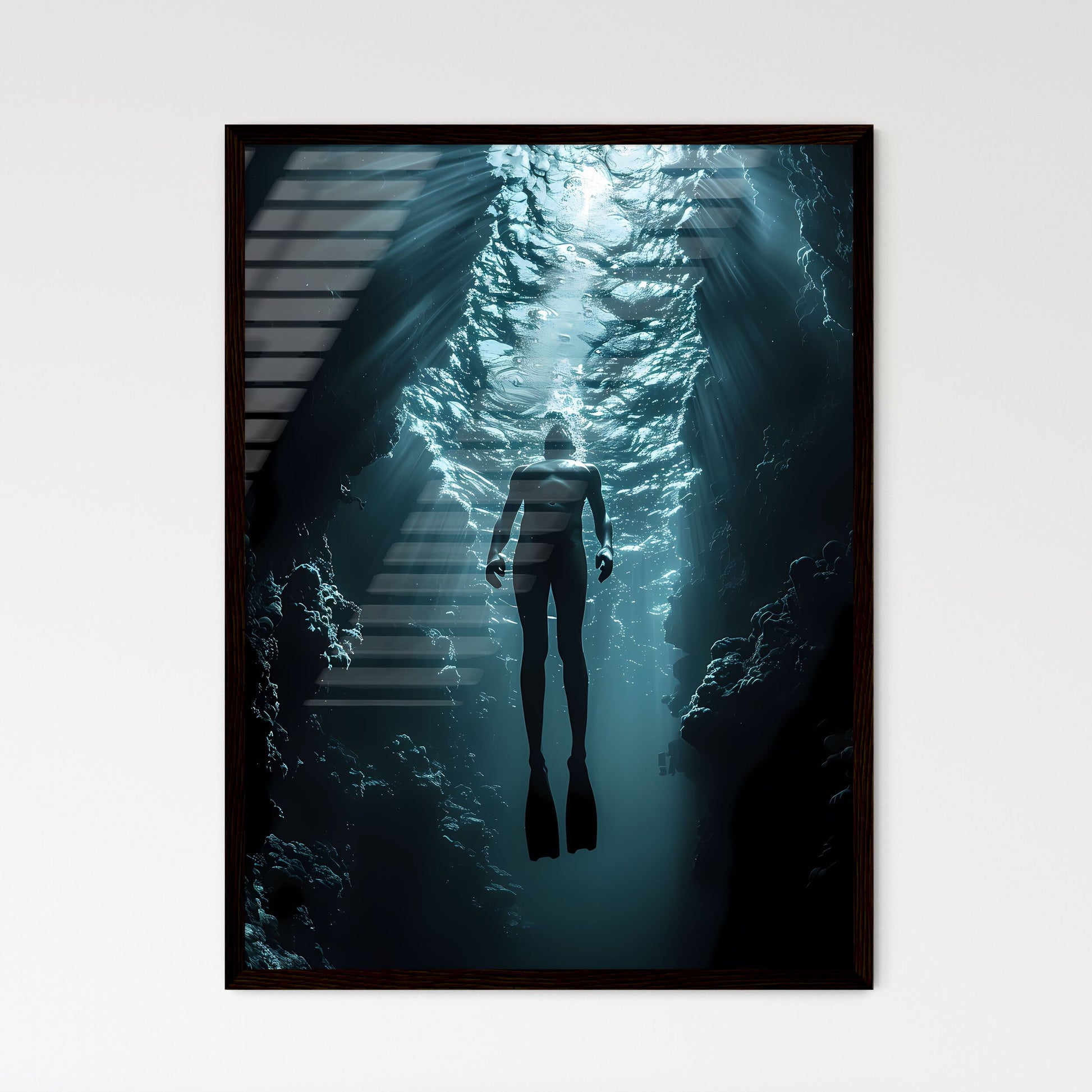 Vibrant Artful Depiction of E Wall Art