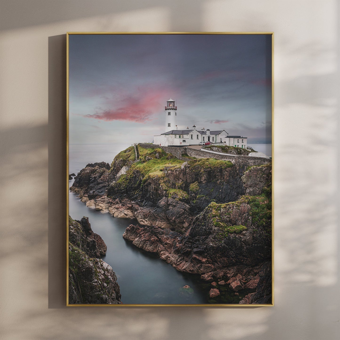 Fanad Lighthouse Wall Art – Irish Coastal Landscape Print from Donegal