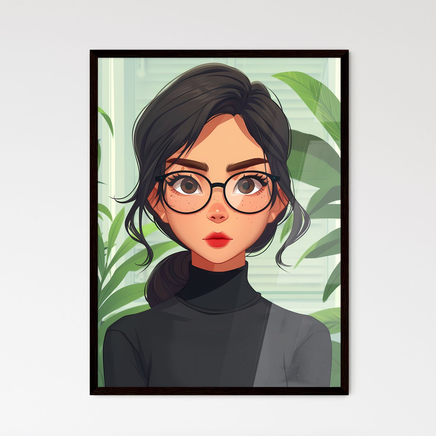 Vibrant Art-themed Teachers Day Template - Framed Art Print