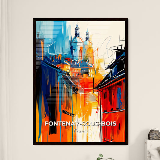 Vibrant Fontenay-Sous-Bois, France - A Painting Of A City