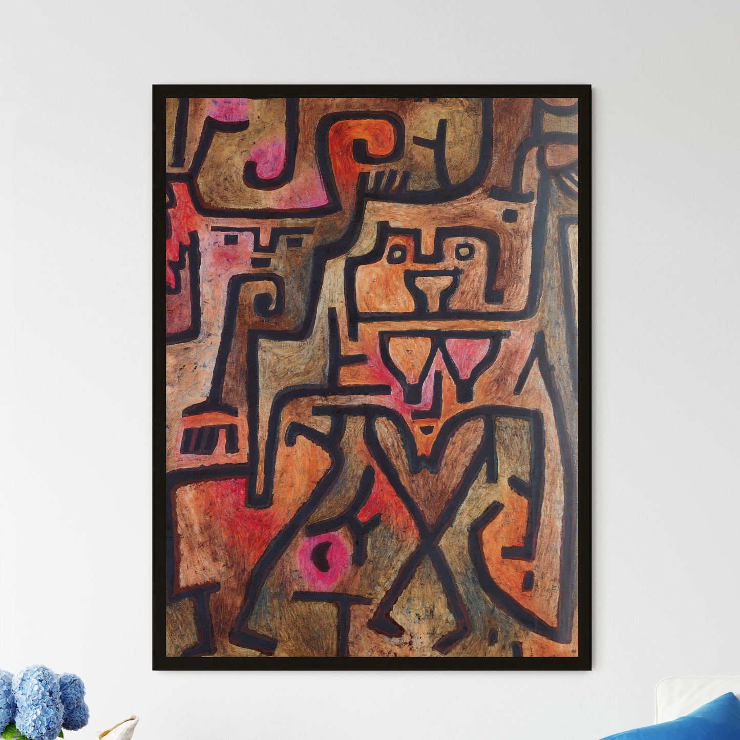 Forest Witches – Paul Klee Framed Art Print