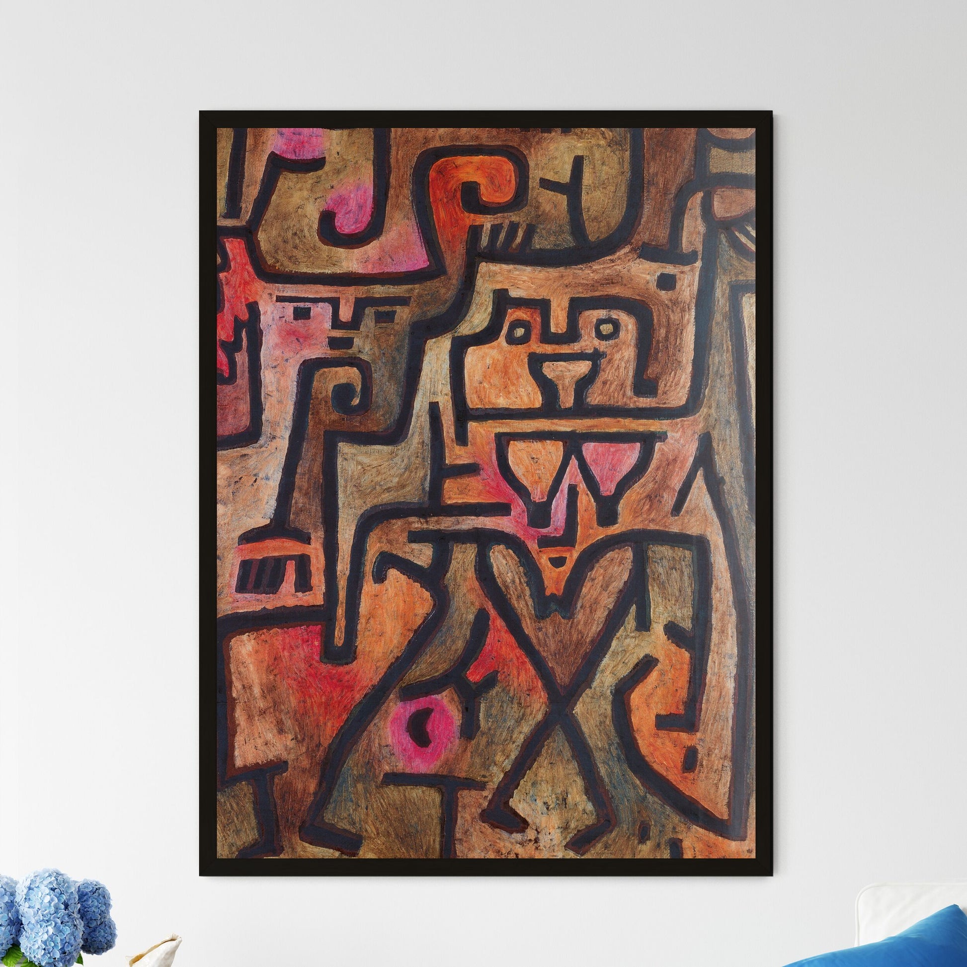 Forest Witches – Paul Klee Framed Art Print