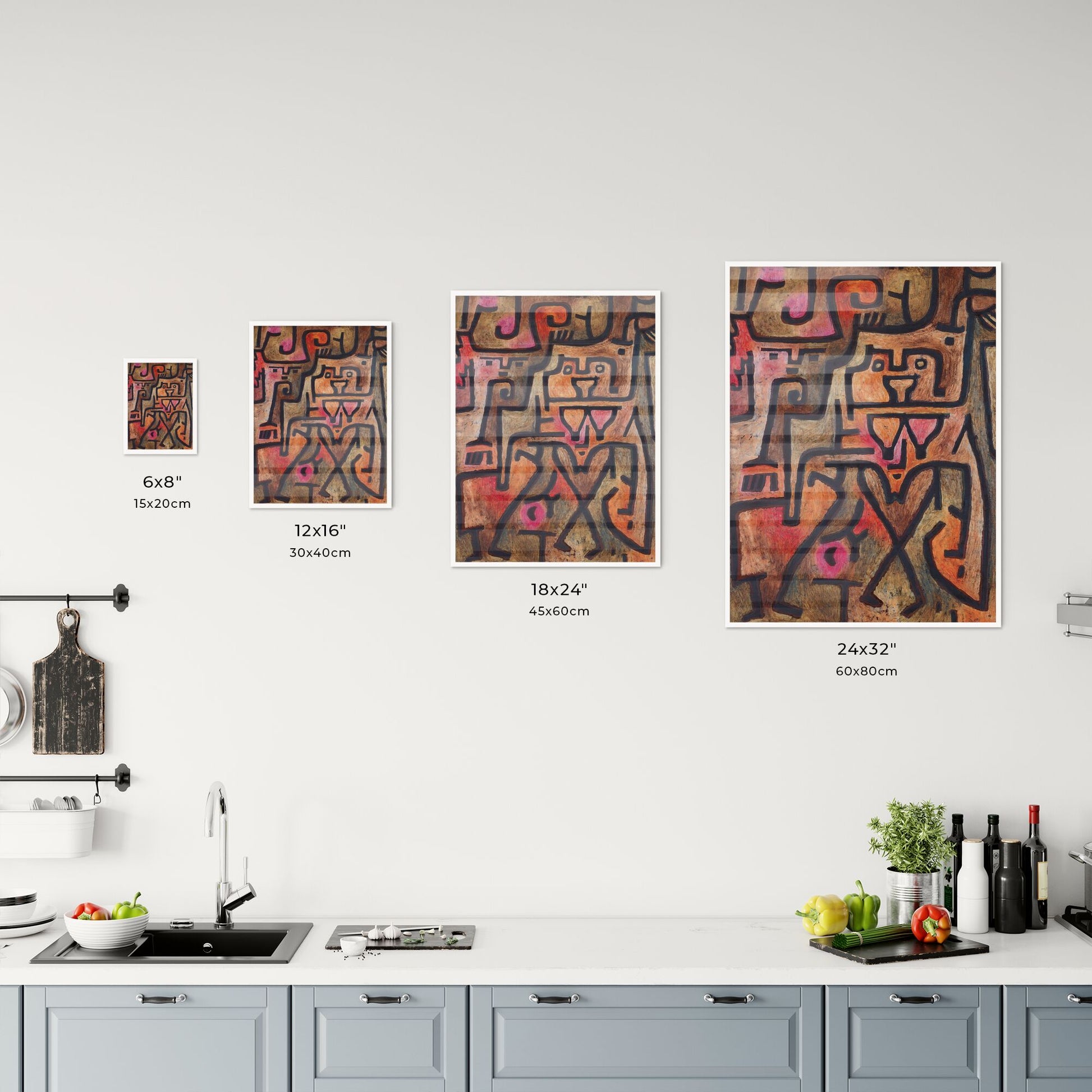 Forest Witches – Paul Klee Size Chart