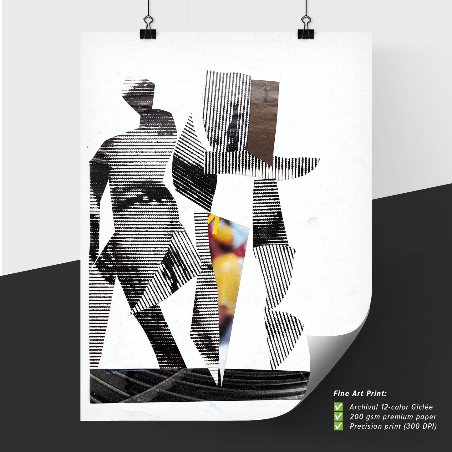 Fragmented Identities: Echoes of Color in Formless Shadows