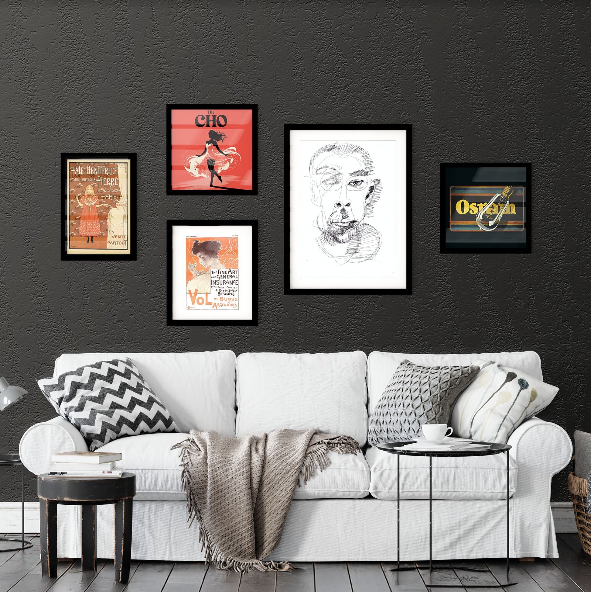 Fragmented Identity: A Journey Through Lines and Shadows Collection