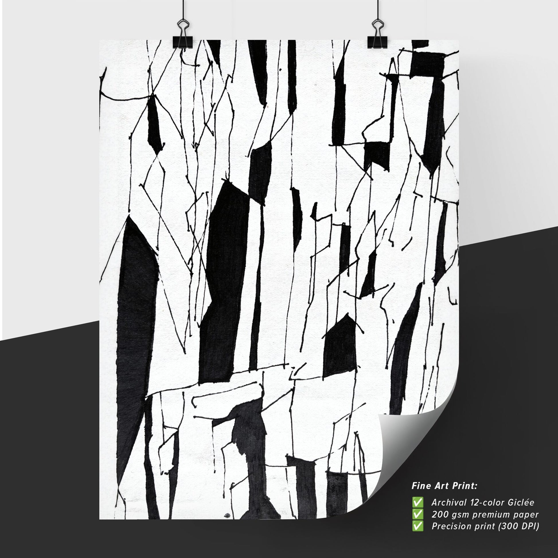 Fragmented Reflections: The Geometry of Absence and Presence