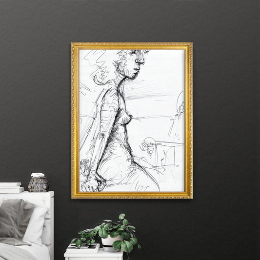 Fragmented Reflections: The Essence of Contemplation in Motion