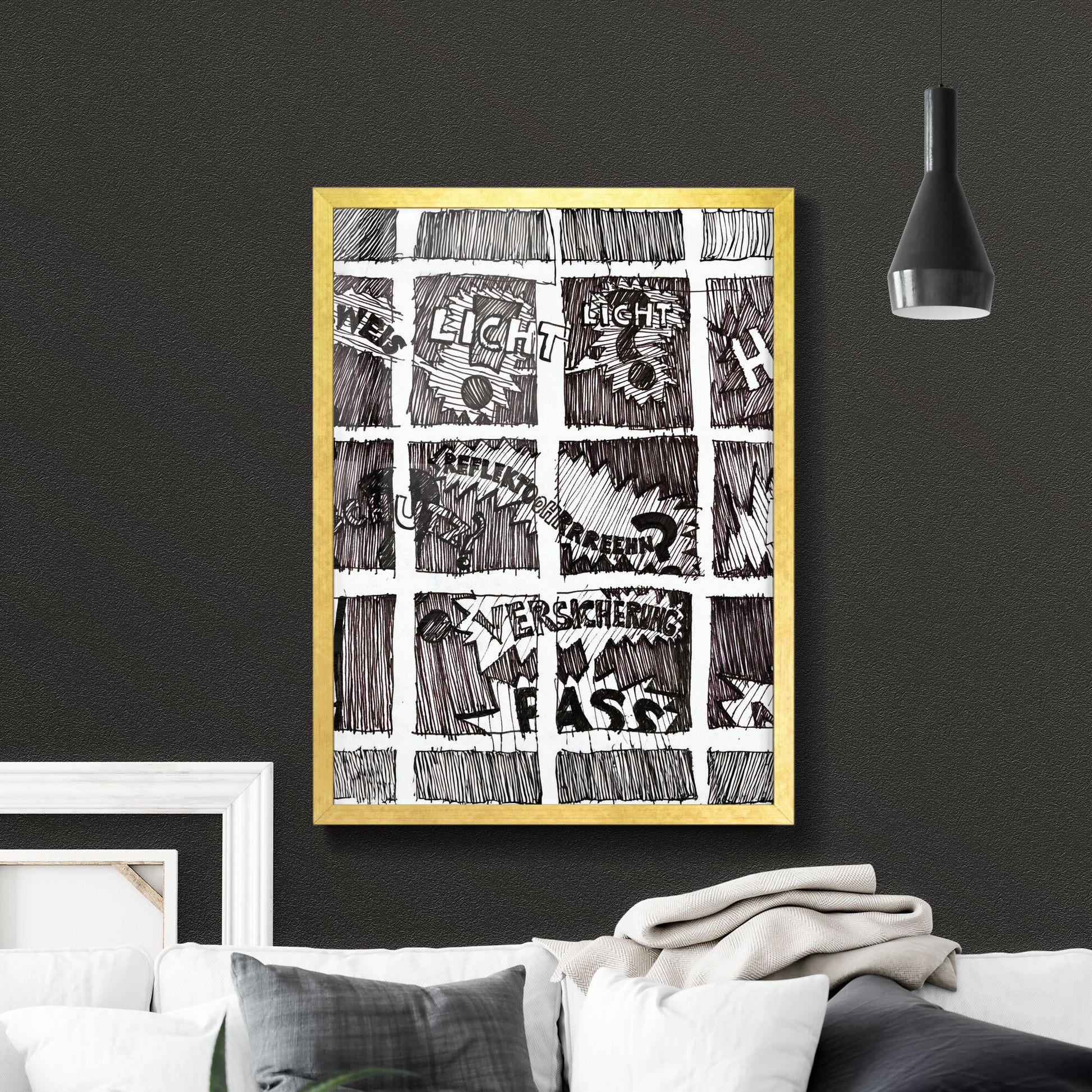 Fragments of Perception: Shattered Words in Visual Dialogue