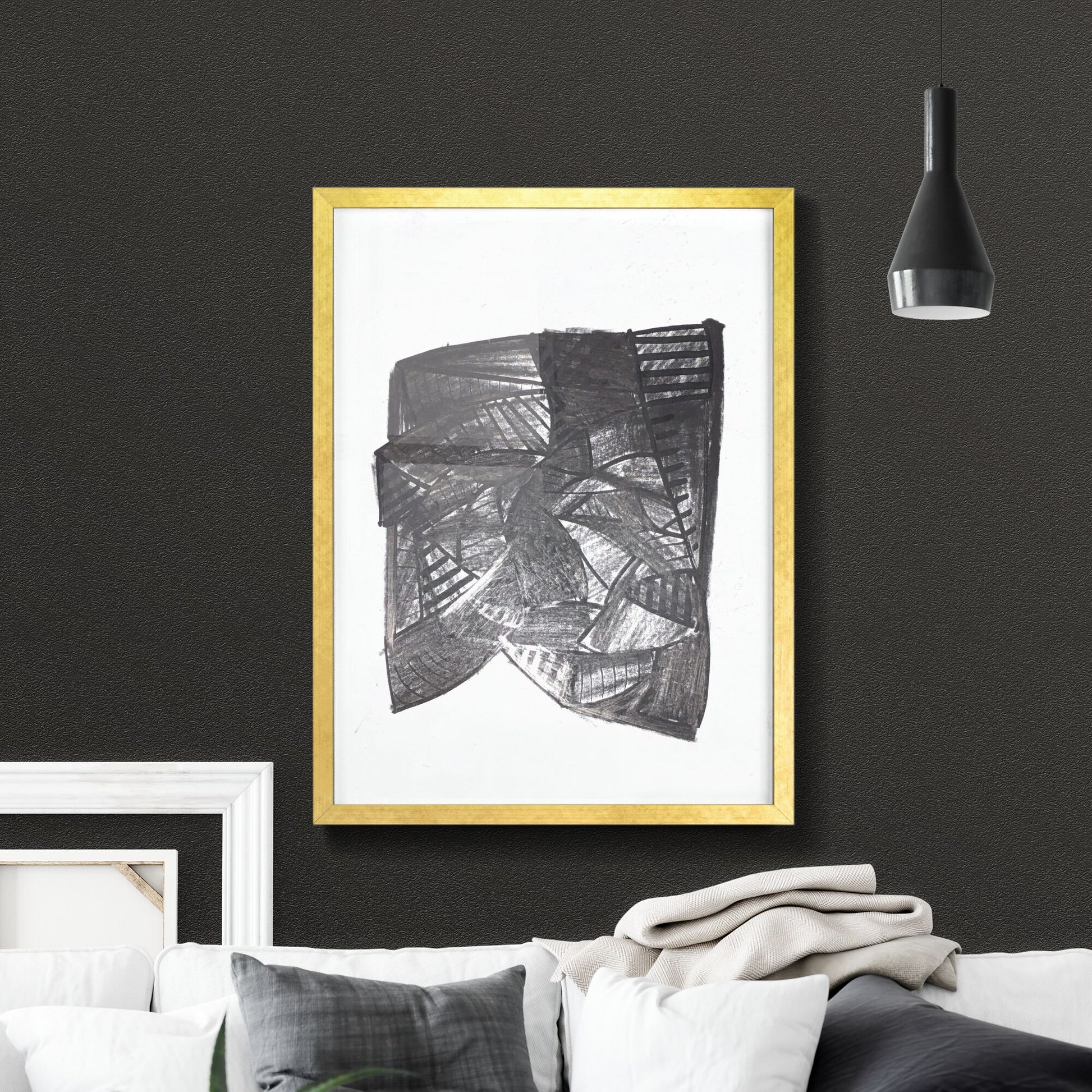 Fragments of Perception: Shadows in Abstract Harmony