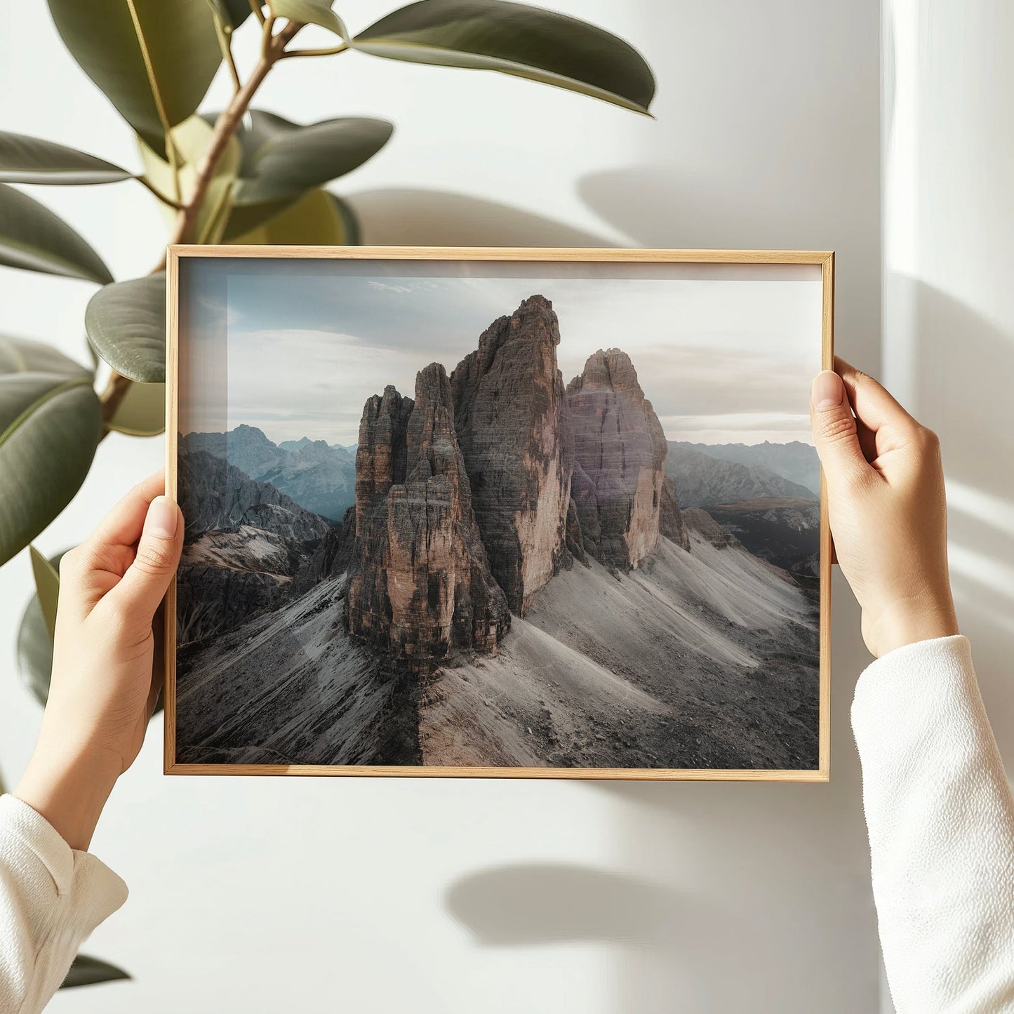 Tre Cime di Lavaredo Print – Dolomites Landscape Photography Wall Art