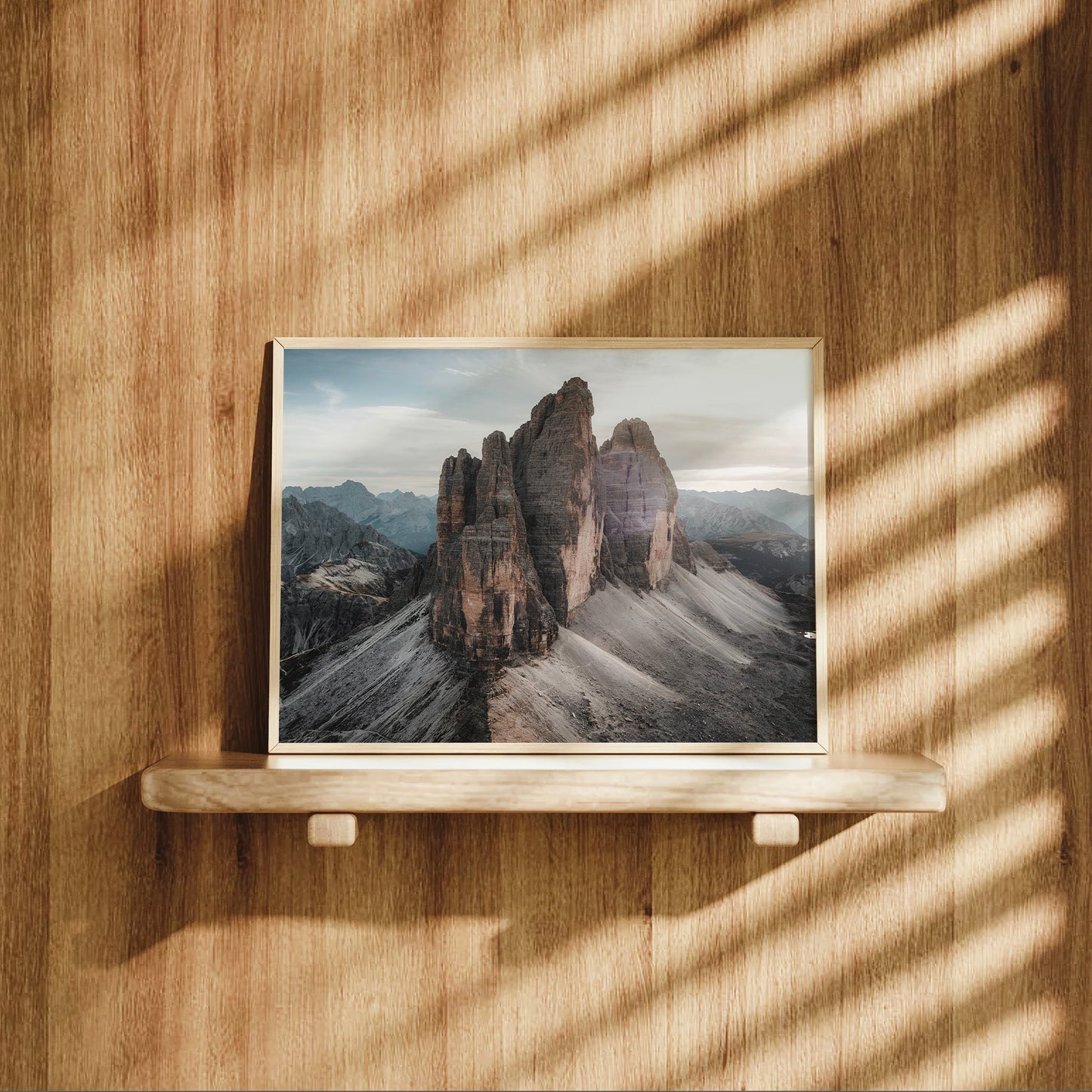Tre Cime di Lavaredo Print – Dolomites Landscape Photography Wall Art