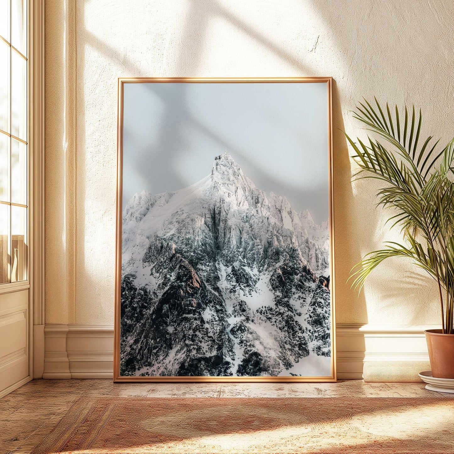 Aiguille du Midi Wall Art Set of 3 - Mountain Triptych Prints