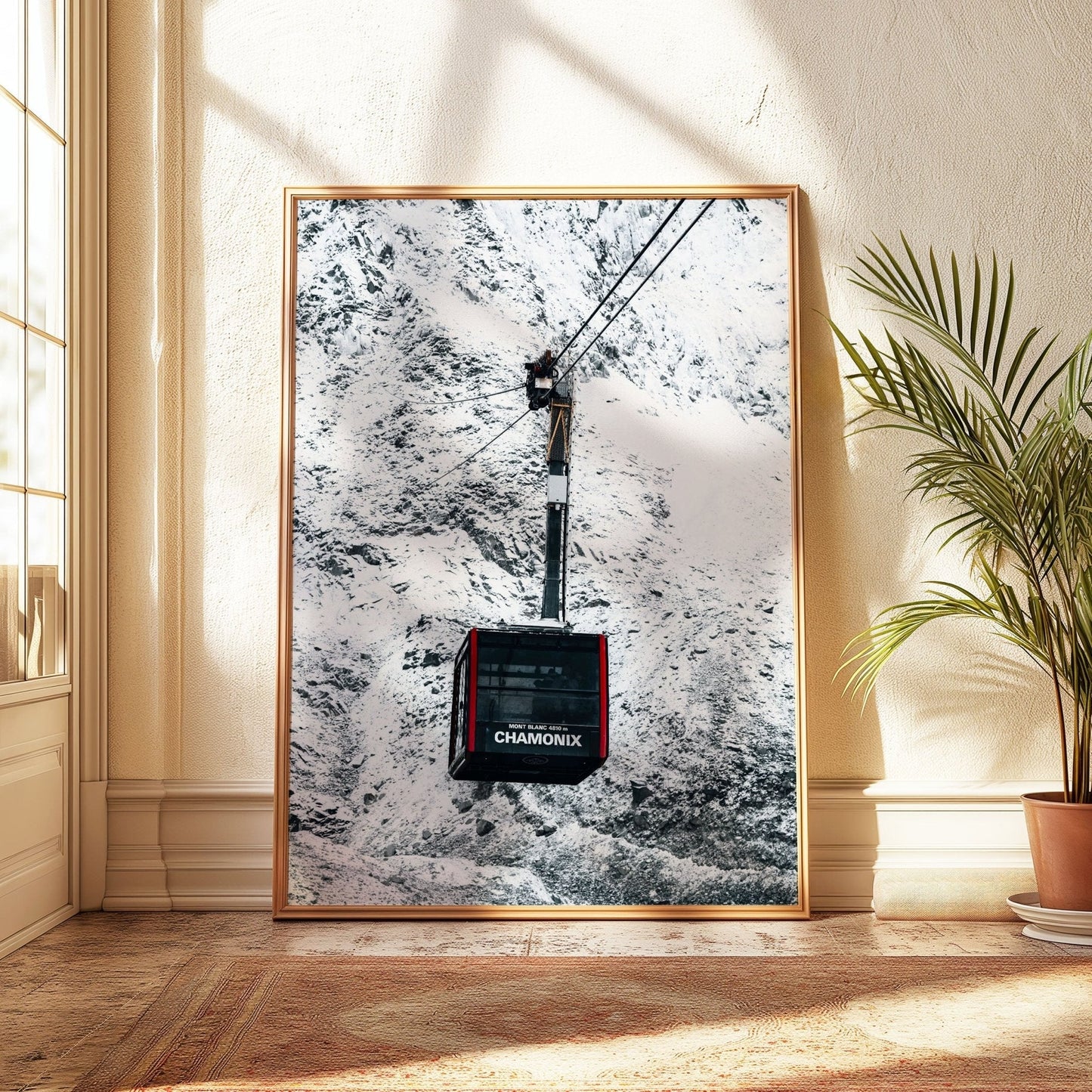 Aiguille du Midi Wall Art Set of 3 - Mountain Triptych Prints