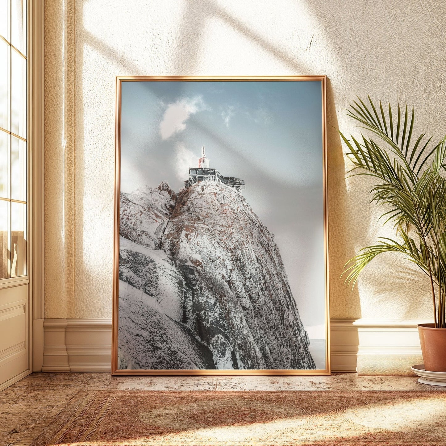 Aiguille du Midi Wall Art Set of 3 - Mountain Triptych Prints