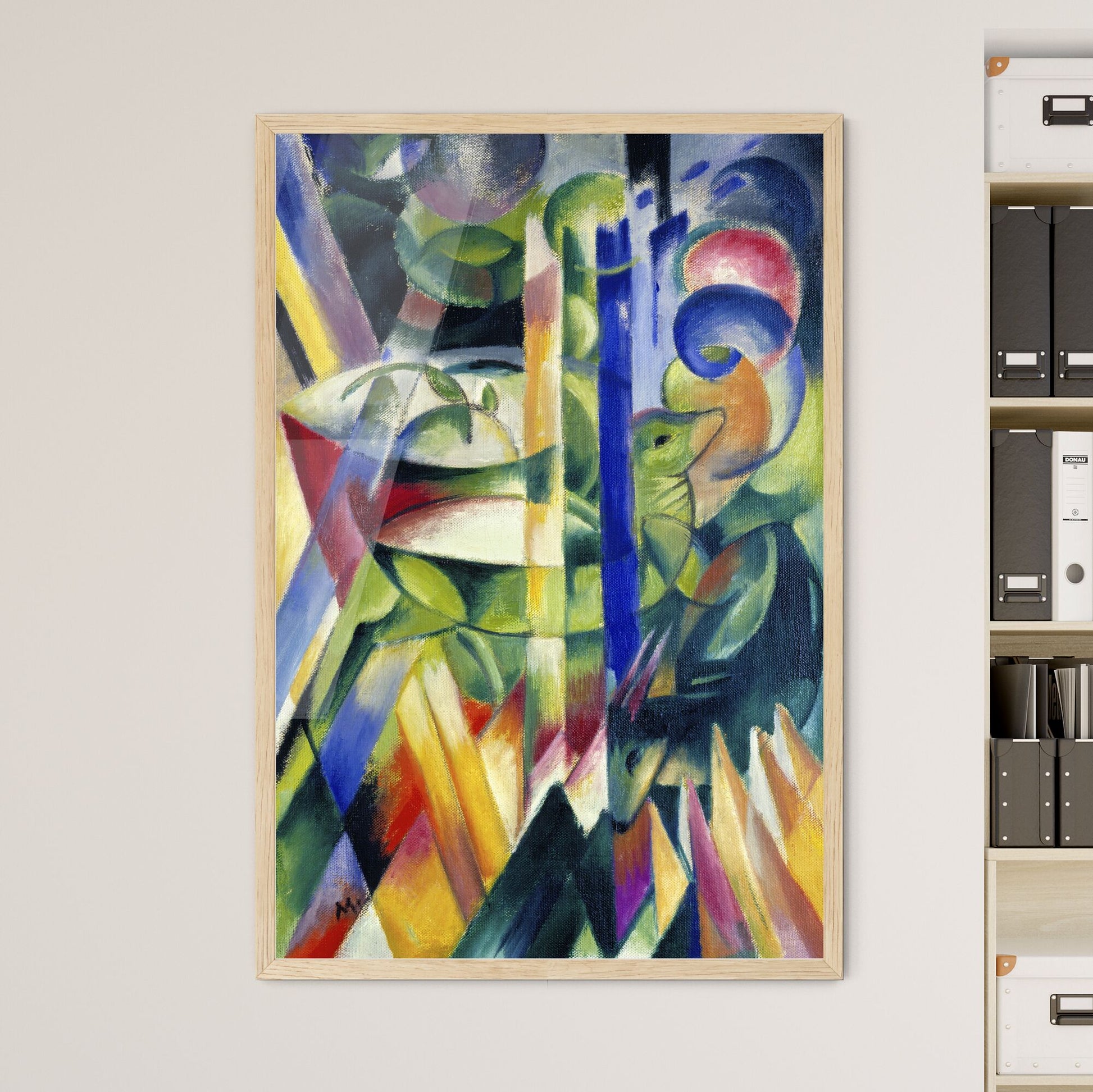 Franz Marc – The Little Mountain Goats Fine Art Print