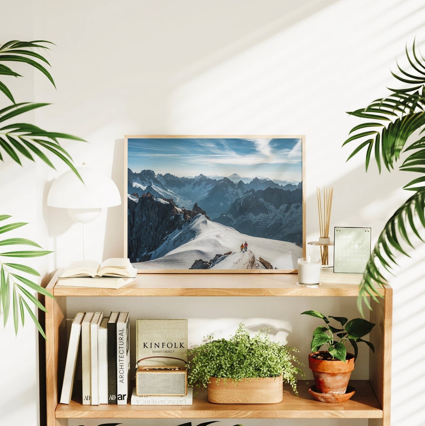 Midi Arête Wall Art – Chamonix, French Alps Landscape Print