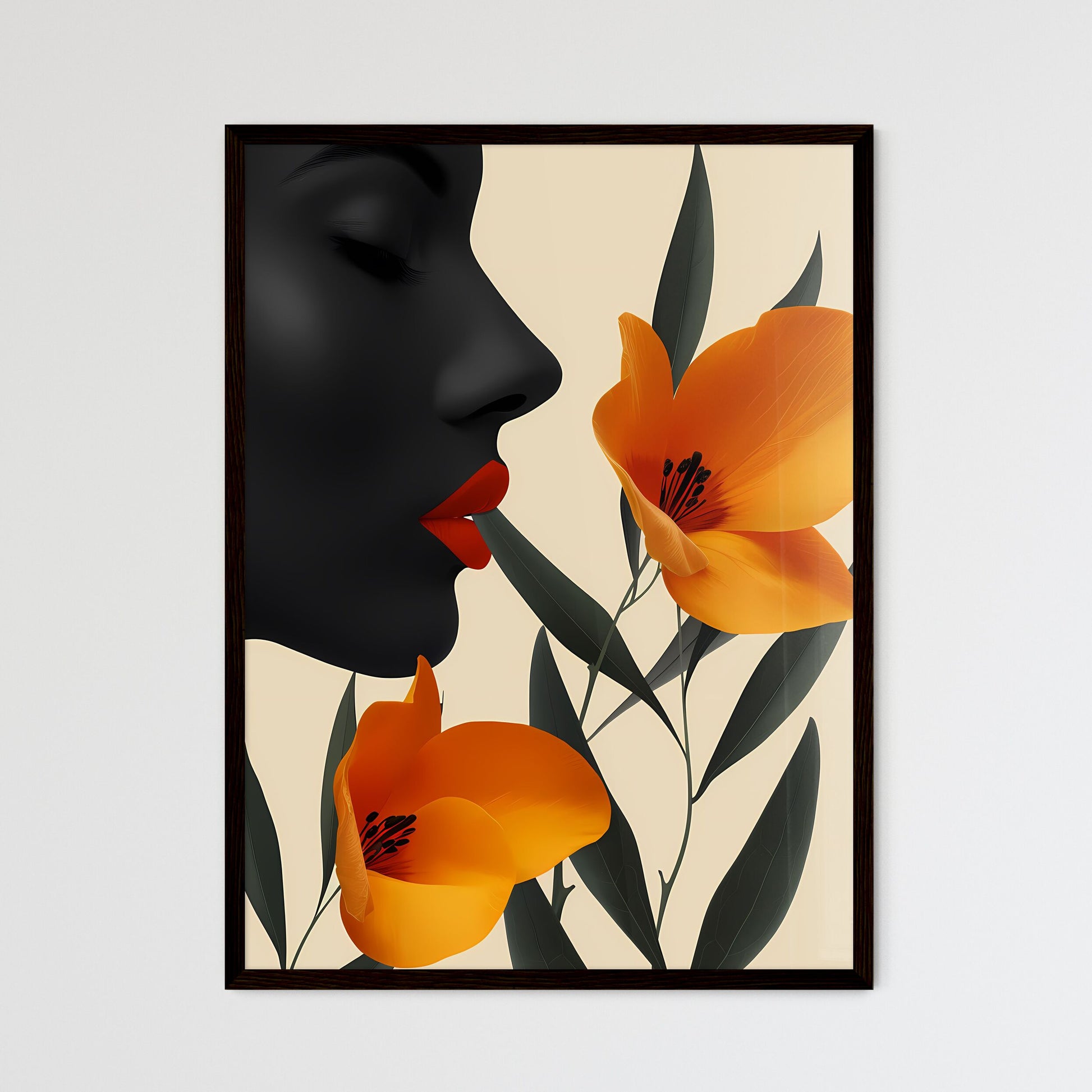 Vibrant Painting Celebrating Friendship Day - Framed Art Print