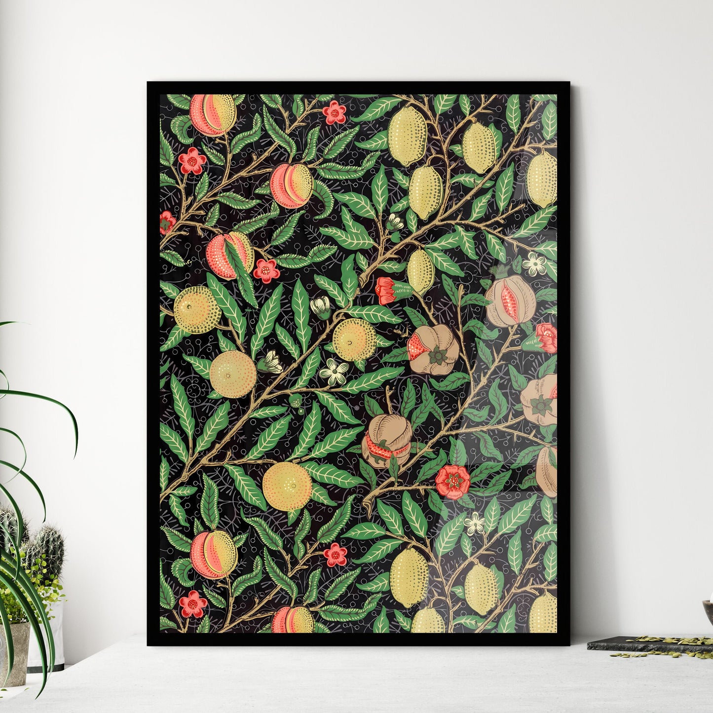 Fruit Pattern by William Morris Art Print