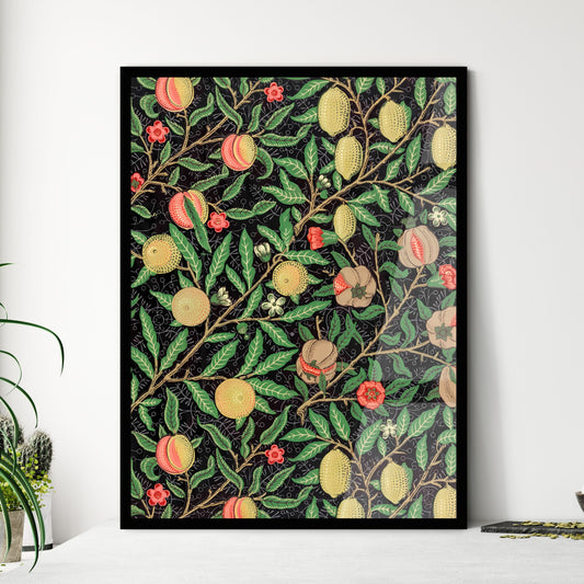 Fruit Pattern by William Morris Art Print