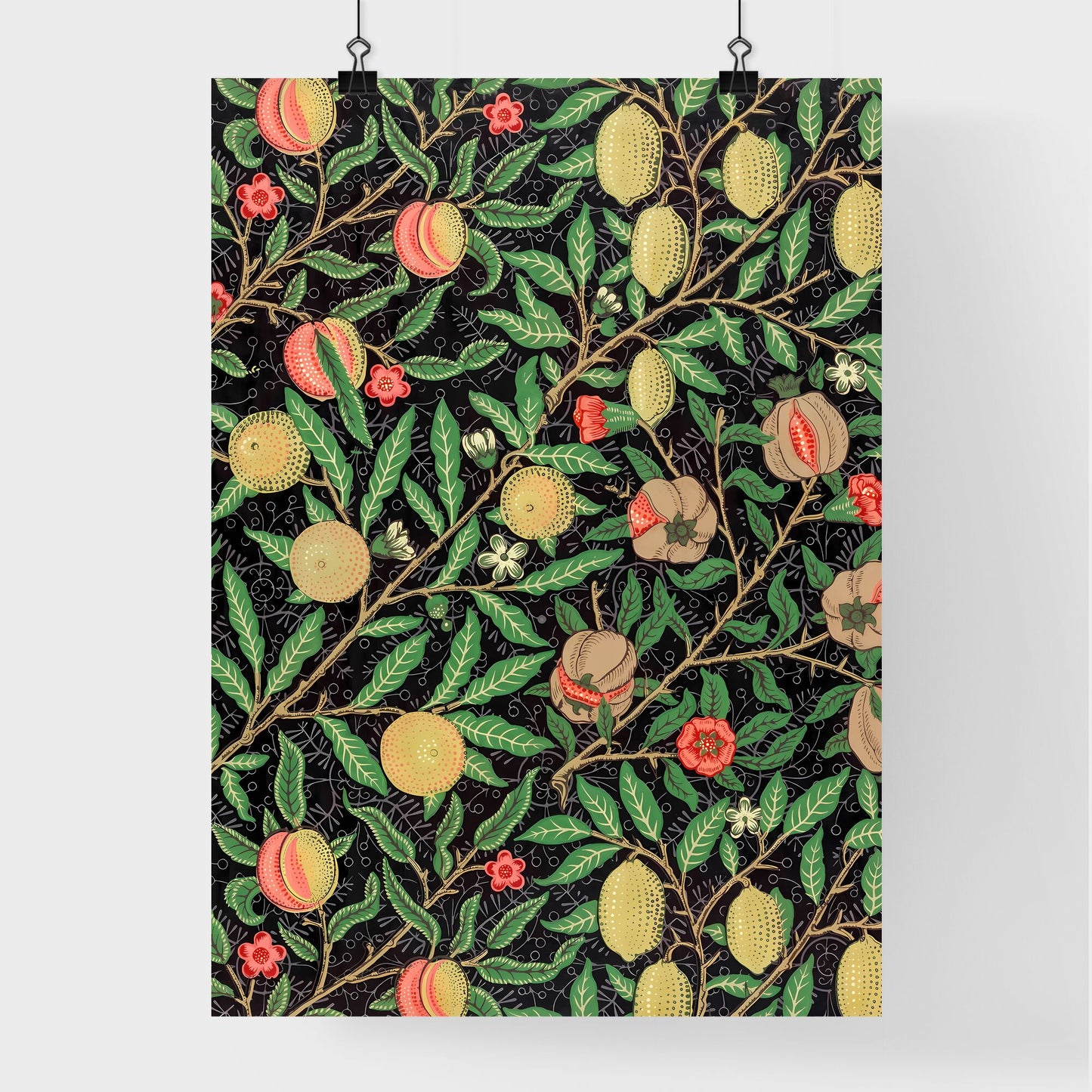 Fruit Pattern by William Morris Poster