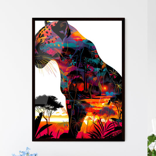 Colorful pop art painting of  Wall Art