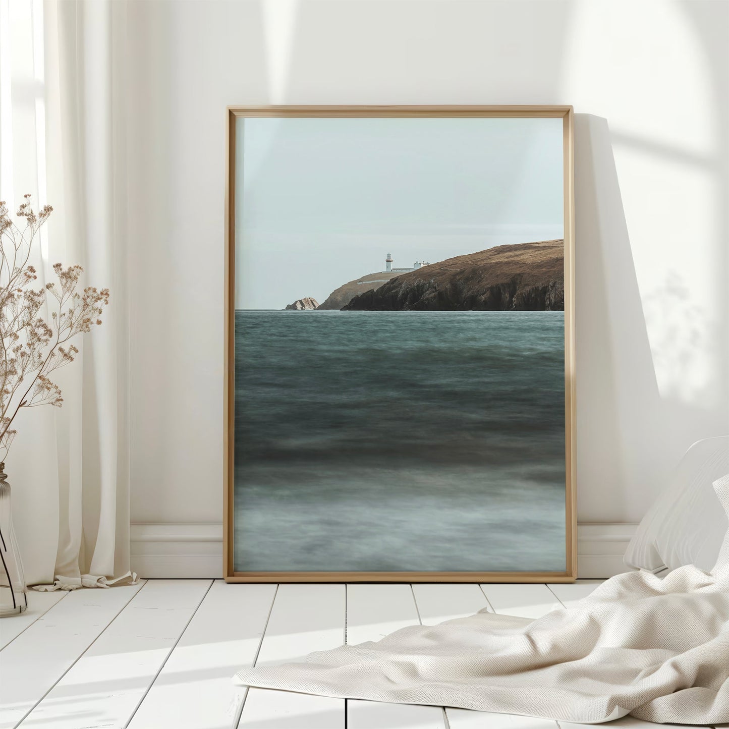 Galley Head Lighthouse Cork Print – Irish Coastal Wall Art