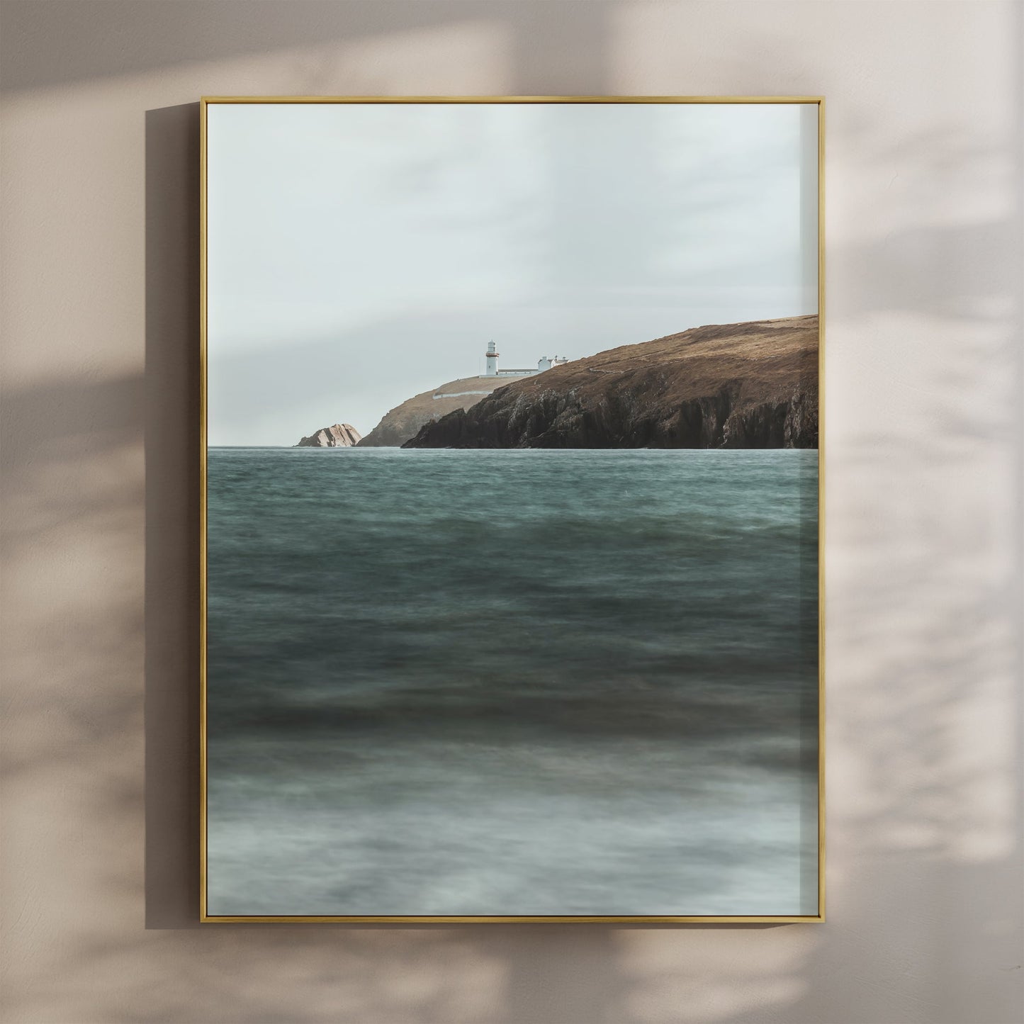 Galley Head Lighthouse Cork Print – Irish Coastal Wall Art