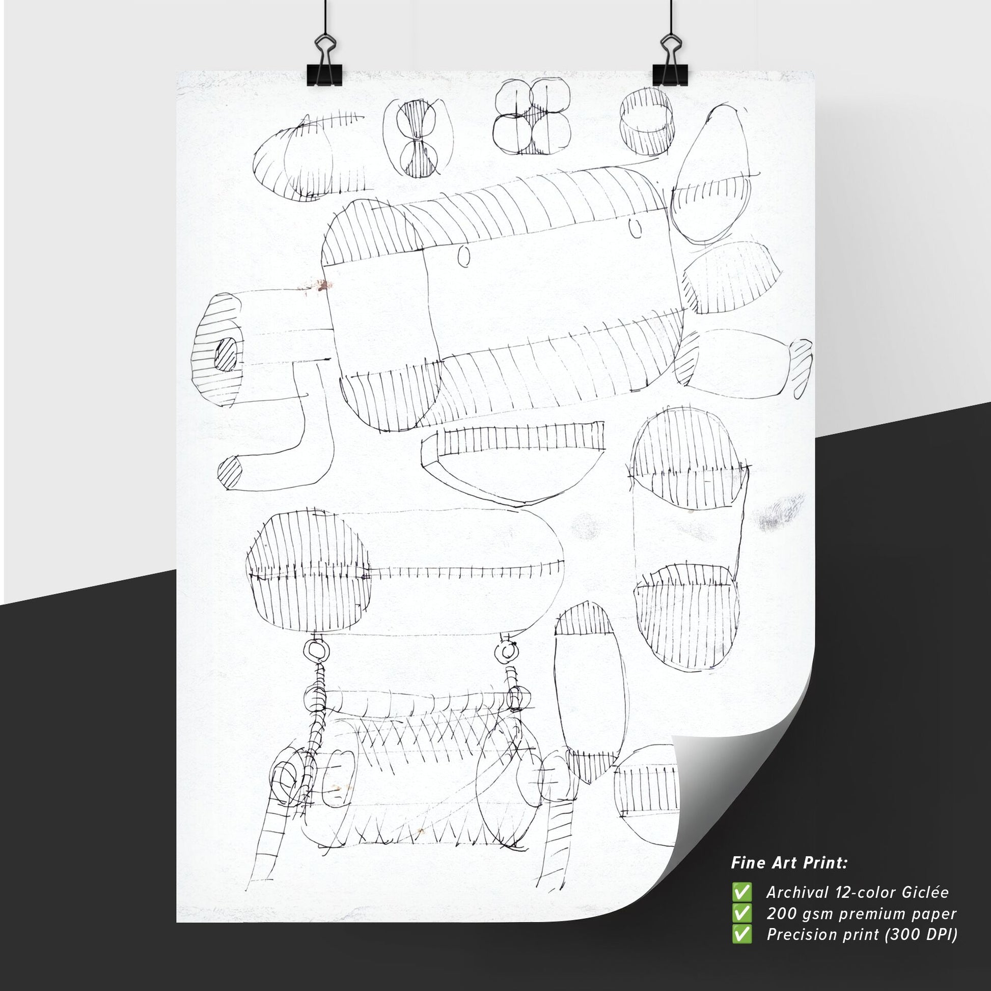 Geometric Conversations: Lines, Shapes, and the Rhythm of Abstraction